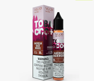 سالت ویگاد تنباکو خشک دودی VGOD Tobacco American Backwoods